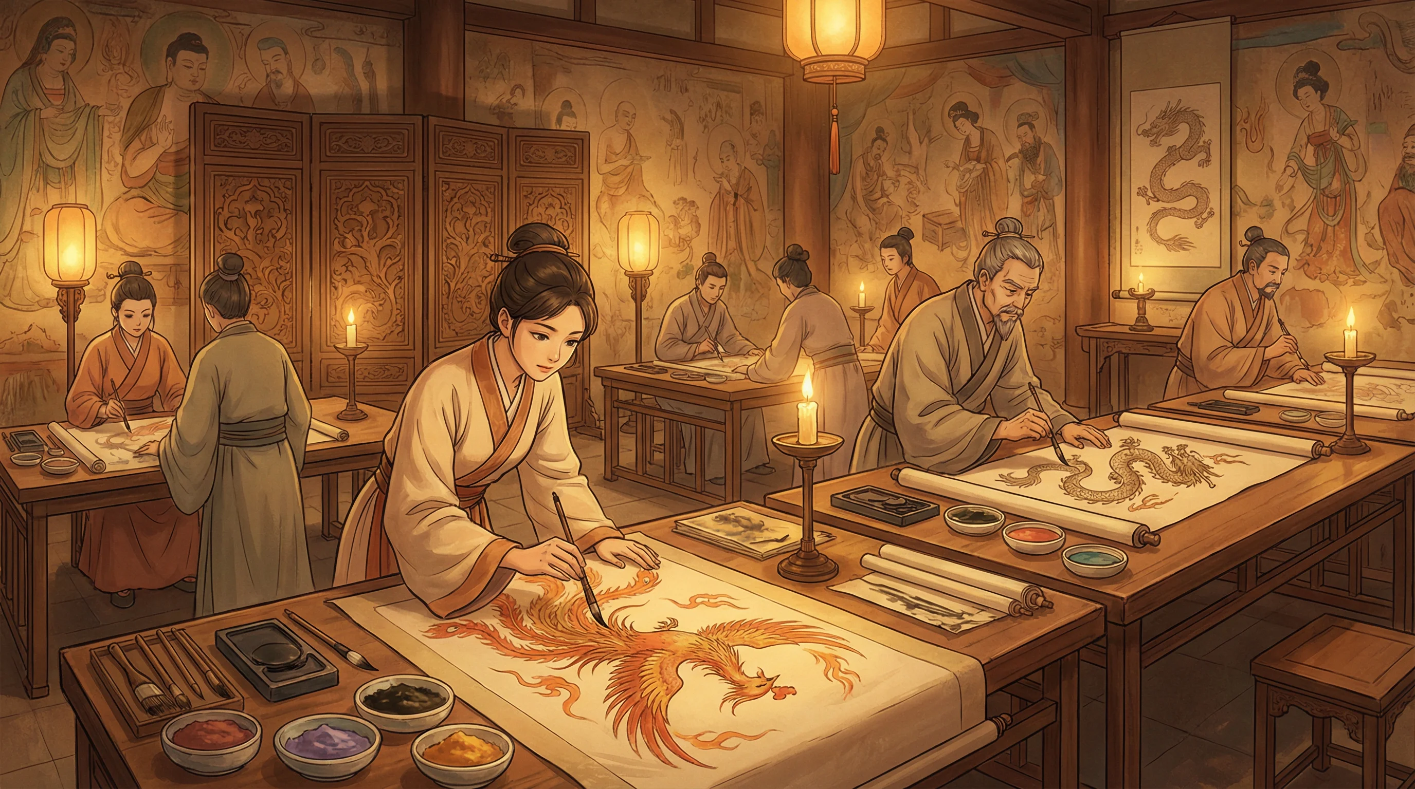 画师入驻 - 亚瑟首页YASEE3456332 国风动漫画师
